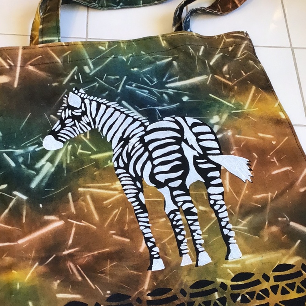 Zimbabwean Design Large Tote (#5) - Picture 2 of 4